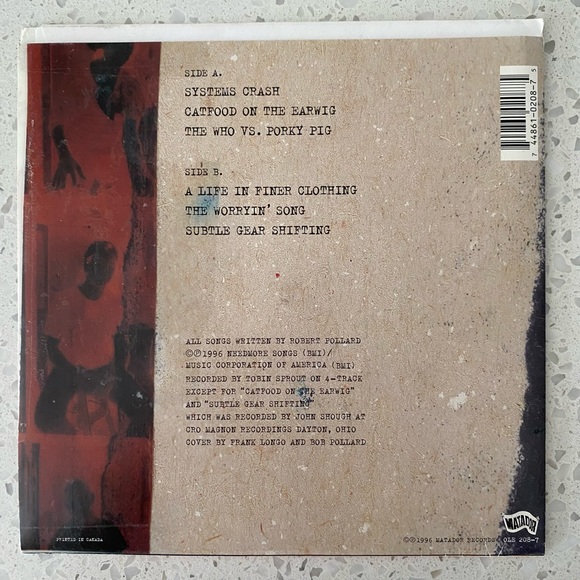 Guided by Voices ‘Plantations of Pale Pink’ EP - Picture 2 of 4